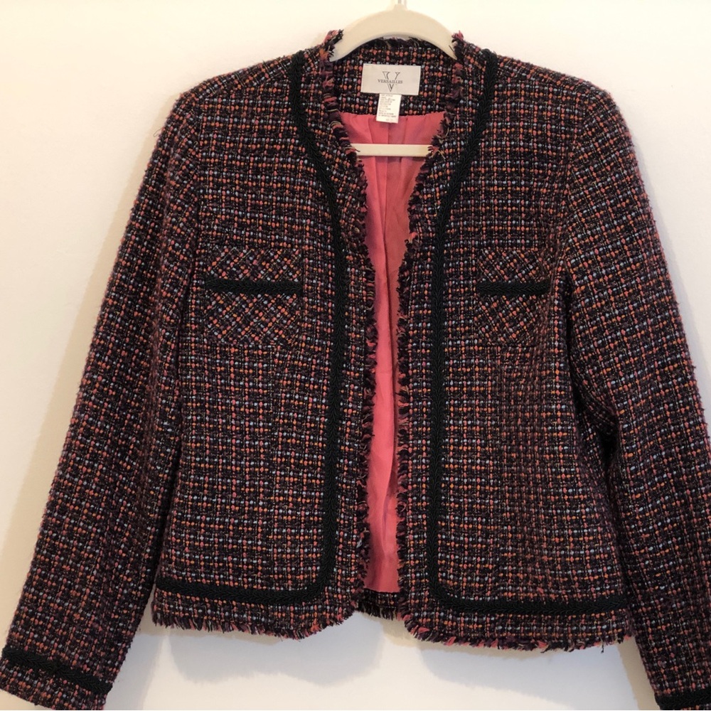 Versailles Multi Tweed Blazer Jacket
